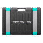 Набор инструментов, 1/4", 1/2", Cr-V, S2, усиленный кейс, 119 предметов Stels