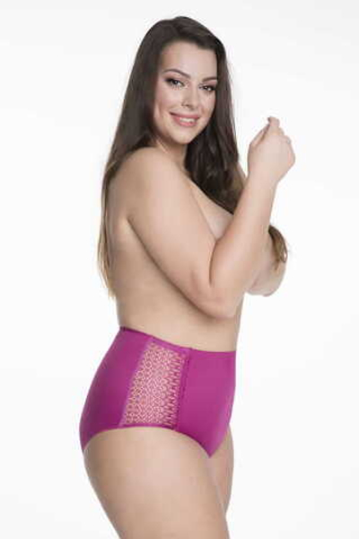 Трусики Opal с высокой линией талии (Размер: S) (Цвет: лиловый)