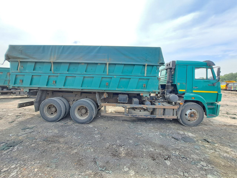 Планета 5529* на шасси КамАЗ 65115 6x4 Зерновоз 552907 (Дизельный, 11,8 л, 300 л.с., МТ)