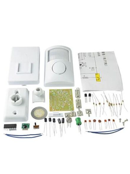 Набор для самостоятельной сборки и пайки "Инфракрасная сигнализация с датчиком движения "