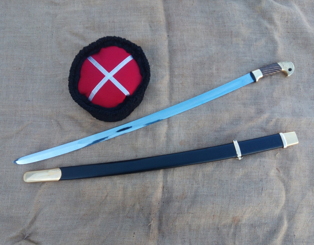 Реплика шашка солдатская Драгунская кованая, образца 1881 года