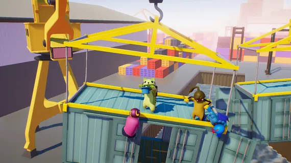 PS4 Gang Beasts (Новый, Английская версия, CUSA-04865)