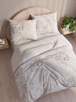 Пододеяльник перкаль Сказка "Пастораль/Лутон" евро на молнии 200x215 см