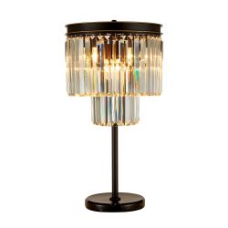 Citilux Мартин CL332862 Настольная лампа хрустальная Шампань