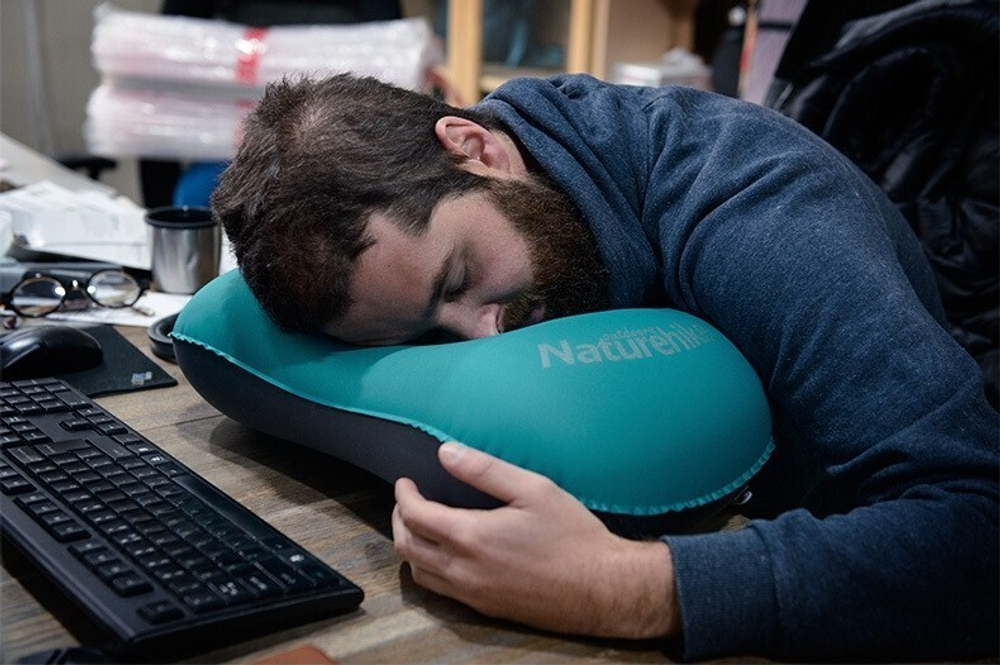 Подушка Naturehike aeros NH17T013-Z надувная, артикул NH17T013-Z, цвет оранжевая
