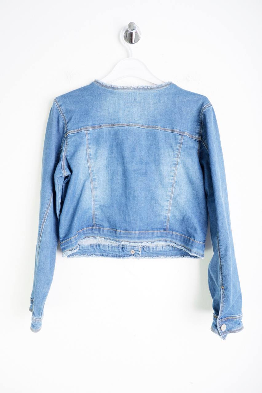 Куртка Sela джинсовая укороченная, на 10/11 лет