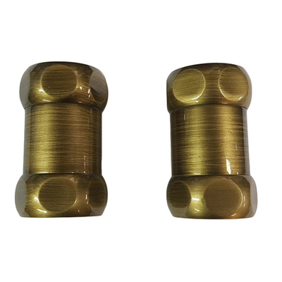 Американка для полотенцесушителя  прям 1" x 3/4"  г/г  730SCH1005 бронза, пар