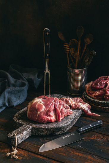 Нож кухонный Samura HARAKIRI Сантоку 175 мм. SHR-0095B