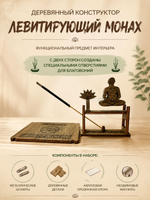 Деревянный конструктор Левитирующий Буддистский Монах (KUDRIAVSKIY)