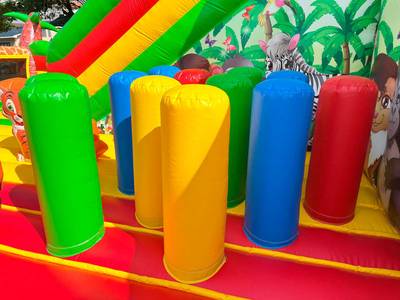 Коммерческий надувной батут «Сафария», 10*10*7,9 м