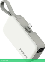 Портативное зарядное устройство Momax IP130 1-Power Mini 3 в 1 White (IP130W)