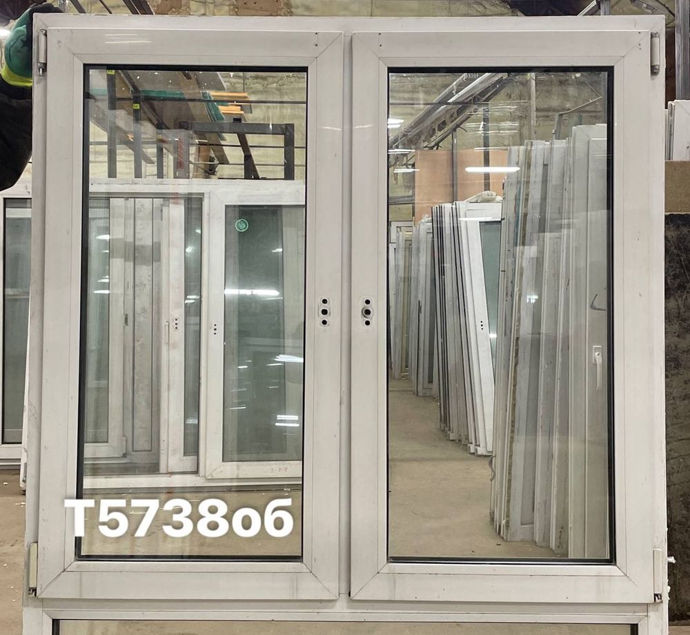 Окно Пластиковое Б/У 123(в) х 130(ш)