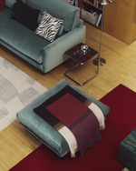 Журнальный столик Tarsel из 100% орехового шпона с конструкцией из матовой стали