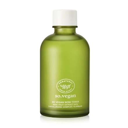 SO NATURAL Антиоксидантный тонер с  84,9% нони So Vegan Noni Toner 150 мл.