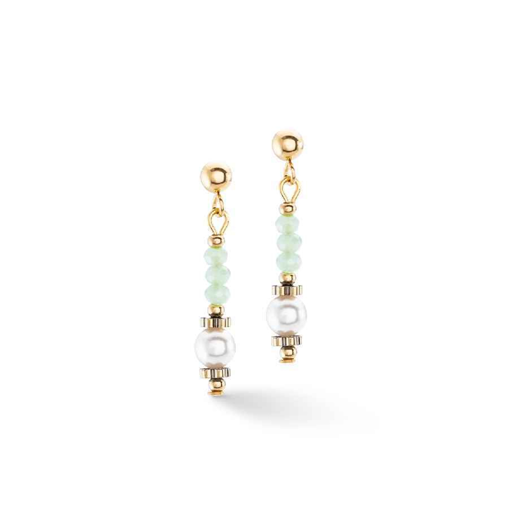 Серьги Light Green Coeur de Lion