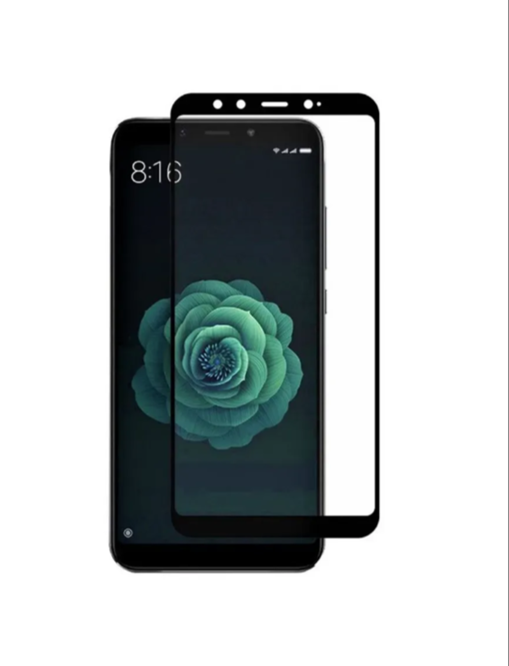 Защитное стекло 3D Xiaomi Mi 6X/A2 (Black)