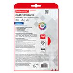 Фотобумага глянцевая, А4, 160 г/м2, 50 листов, односторонняя, 50 листов, BRAUBERG ORIGINAL, 363984