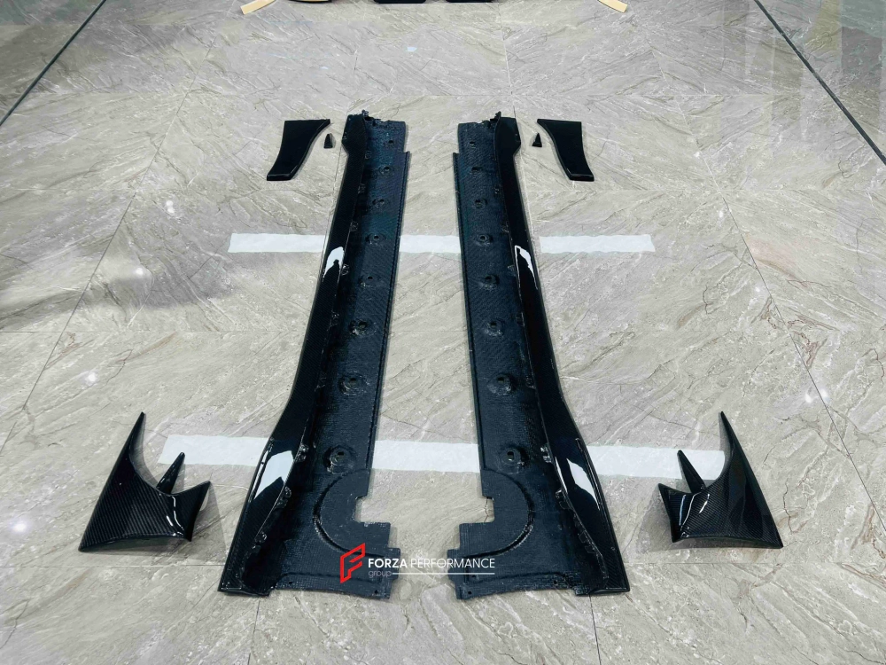 Широкий карбоновый обвес в стиле Ghost для PORSCHE 911 992.1 Carrera S 2019–2025 Порше