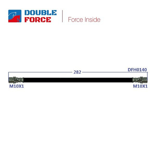 Шланг тормозной Double Force DFH0140