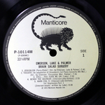 Emerson, Lake & Palmer / Brain Salad Surgery (LP)