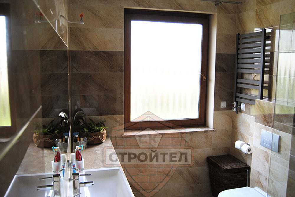 Строительство дома из газобетона под ключ 133 кв.м.