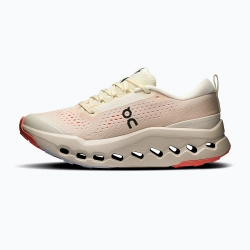 Женские Кроссовки для бега On Cloudsurfer Trail 2 ivory/salmon