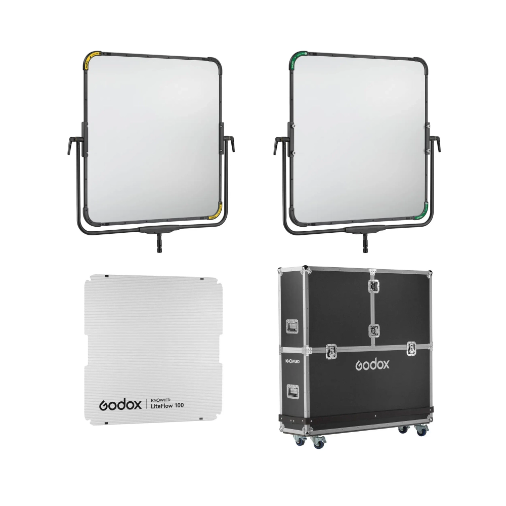 Комплект кино-рефлекторов Godox Knowled LiteFlow 100 K1