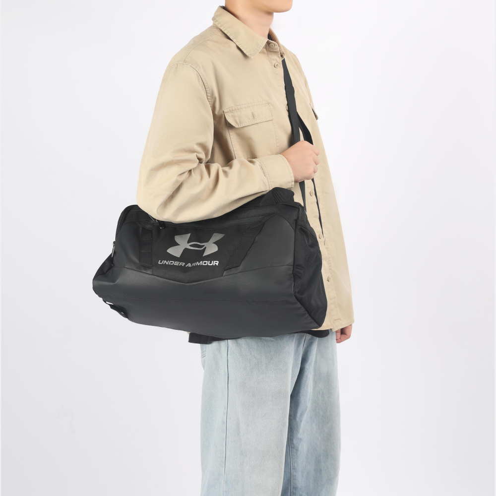 Under Armour Under Armour Polyester Sports Bag, Travel Bag, Crossbody Bag, Gym Bag Regular Unisex Black