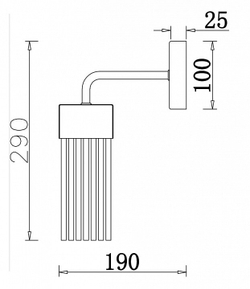 Бра Freya FR5050WL-01N