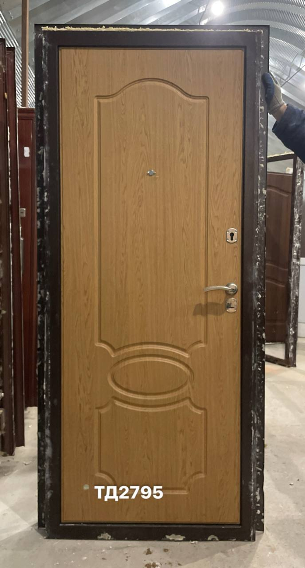 Дверь металлическая Б/У 205(в) х 86(ш) Входная