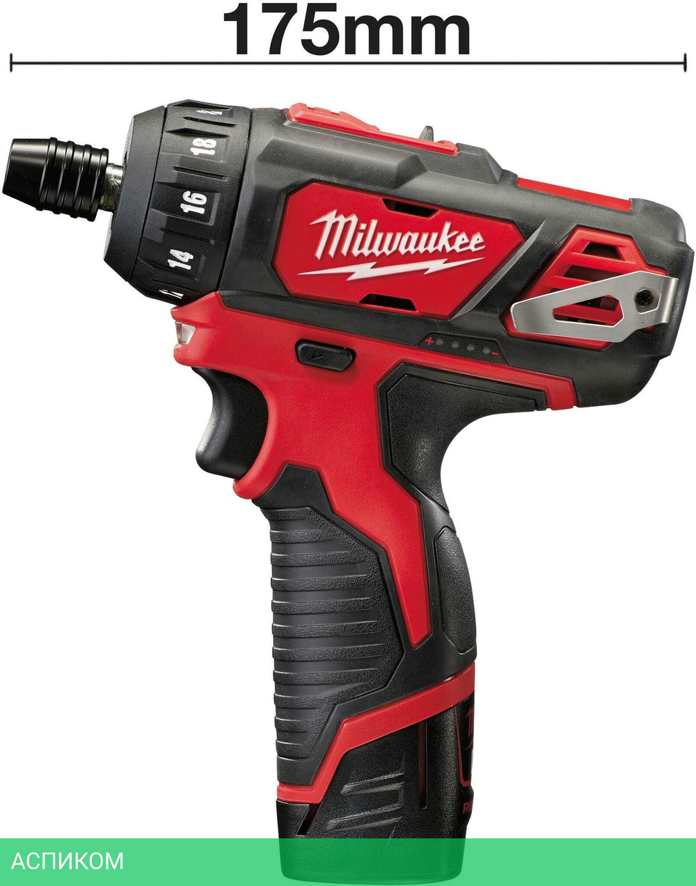 Дрель-шуруповерт Milwaukee M12 BD-202C (4933441900)