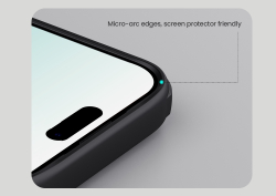 Противоударный чехол тонированный прозрачный для iPhone 17 Pro, серия Super Frosted Shield Pro от Nillkin