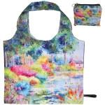 Сумка - шоппер в чехле с замком водонепроницаемая «ИДЕЯДОМА», принт живопись,46*55см