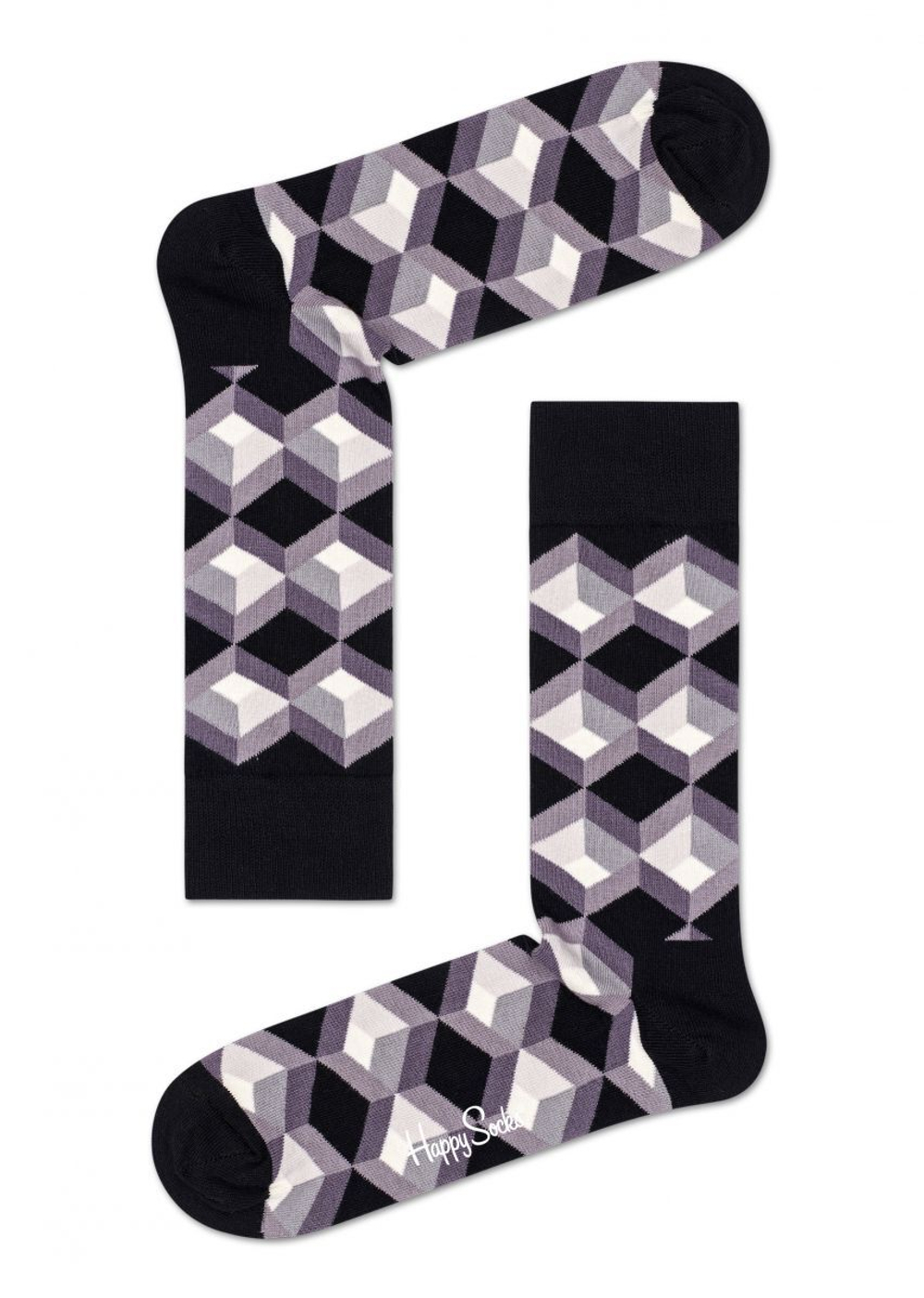 Подарочный набор носков 4-Pack Black and White Socks Gift Set (Размер: 29) (Цвет: разноцветный)