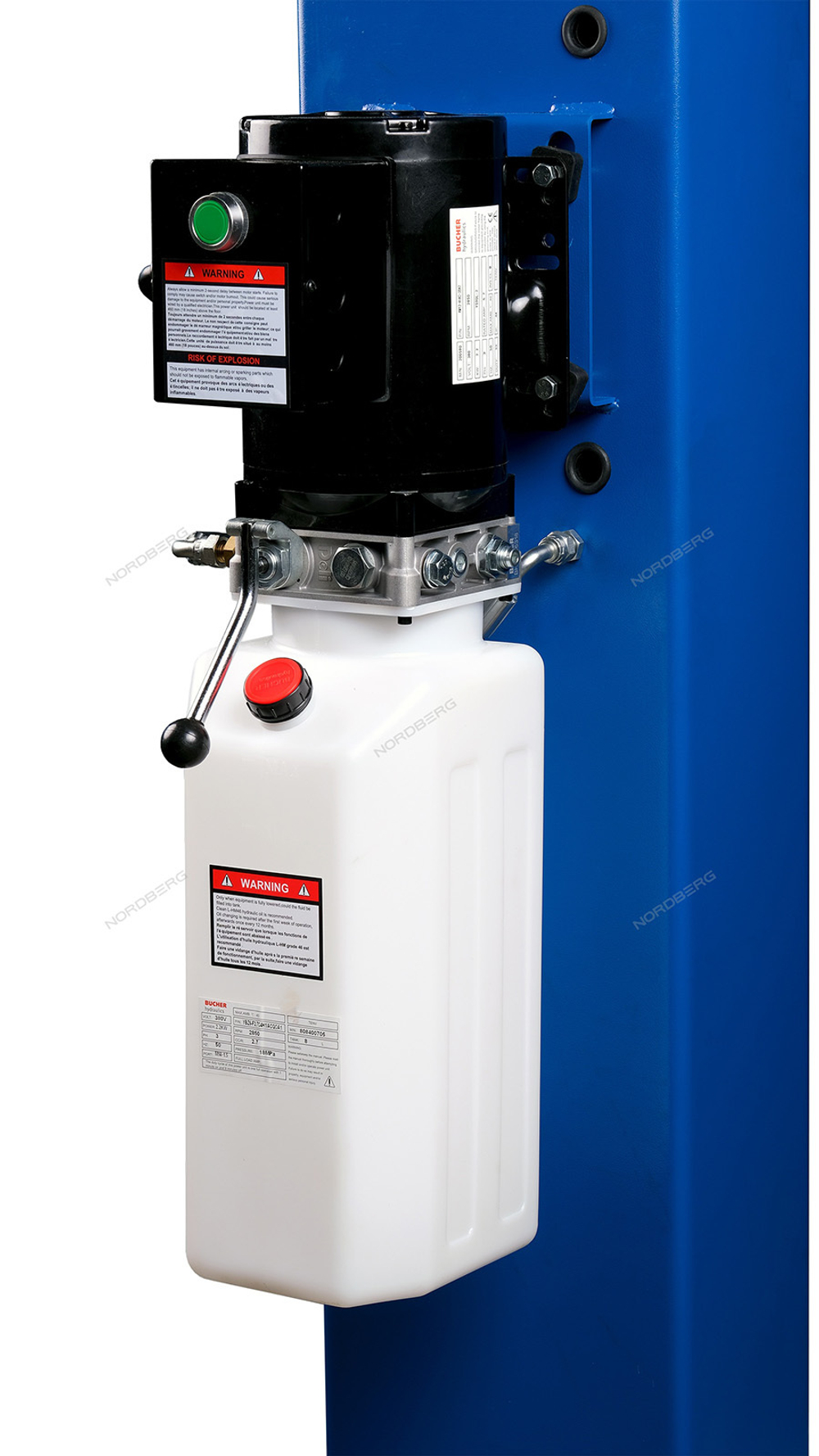 NORDBERG (N4120B-4B) Подъемник двухстоечный 220В, г/п 4т