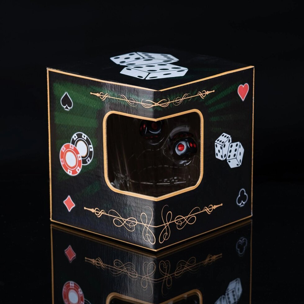 Кружка "Непробиваемая", игральные кости, для пива, микс  500 мл