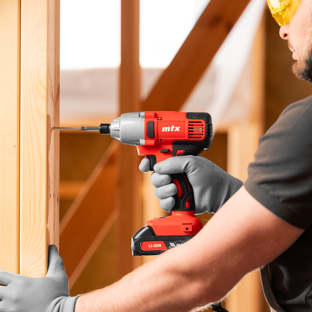 Винтоверт ударный аккумуляторный CIDS-20-280, Li-Ion, 20 В MTX