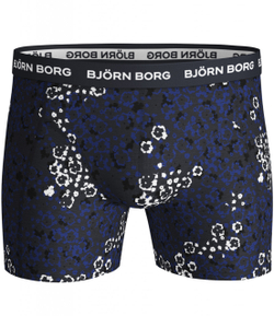 Мужские спортивные боксеры Björn Borg BB Ditsy Flower Sammy Shorts - черный