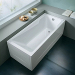 Ванна акриловая прямоугольная KOLPA-SAN ARMIDA 180x80, BASIS в комплекте с каркасом