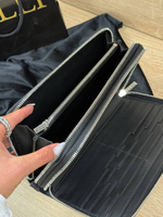 Кошелёк-клатч Zilli из кожи крокодила