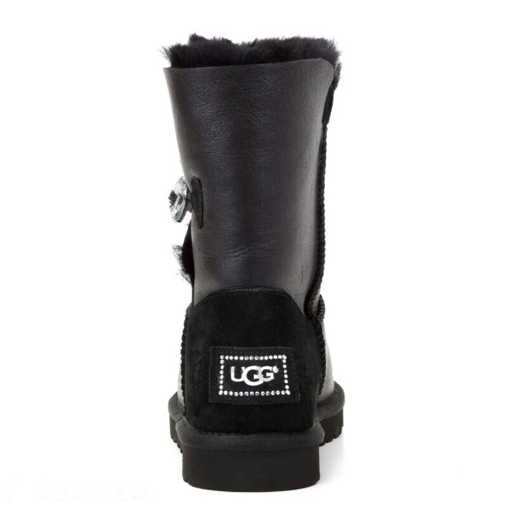 Угги Bailey Button Bling Metallic Black