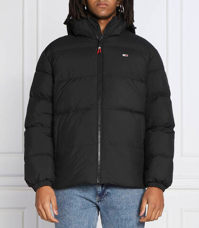 пуховая куртка essential Tommy Jeans - черный(DM0DM15447)