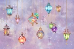 Цифровое панно ID Wall MYSTICAL LANTERNS