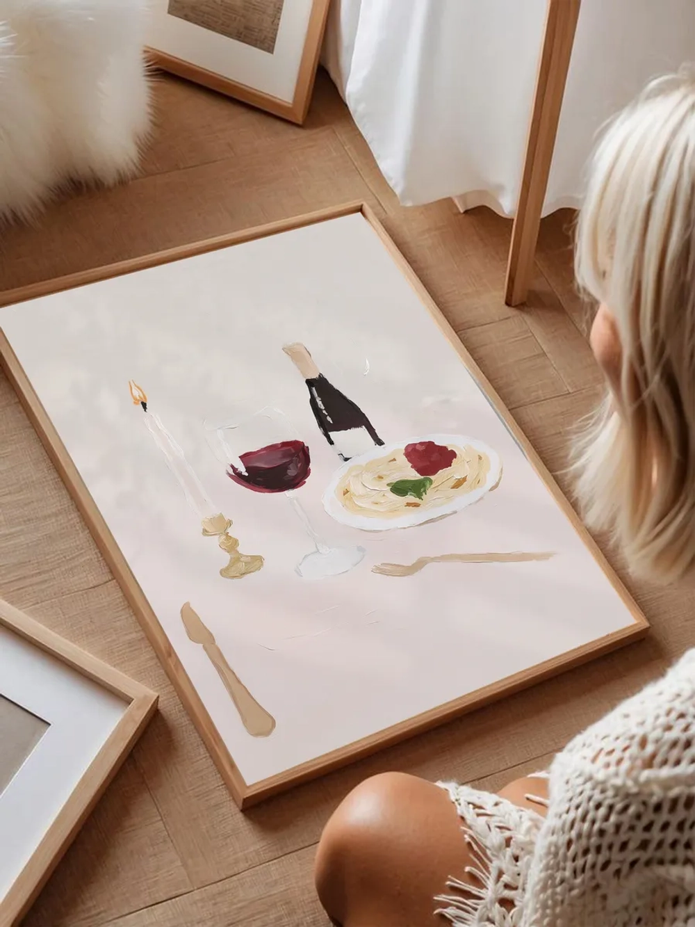 Постеры новогодние 40х60 см 1 шт декор