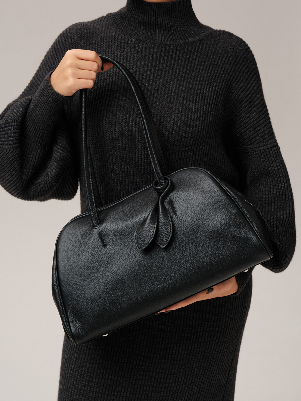 Кожаная сумка DBR 31338 черный