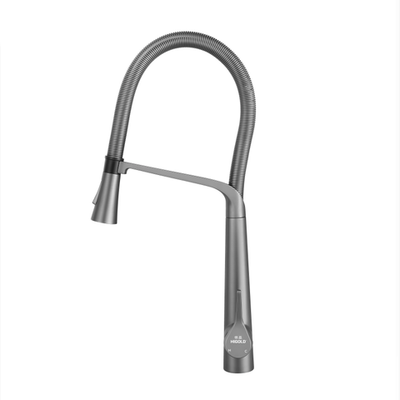 Кухонный смеситель, 540х210 мм, цвет PVD Gun Grey