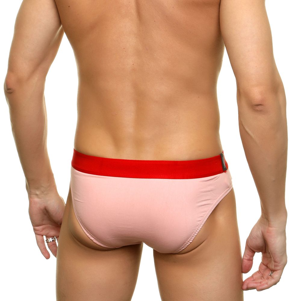 Трусы мужские слипы розовые DARKZONE DZN6346