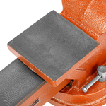 Тиски слесарные, 150 мм, поворотные, с наковальней Sparta