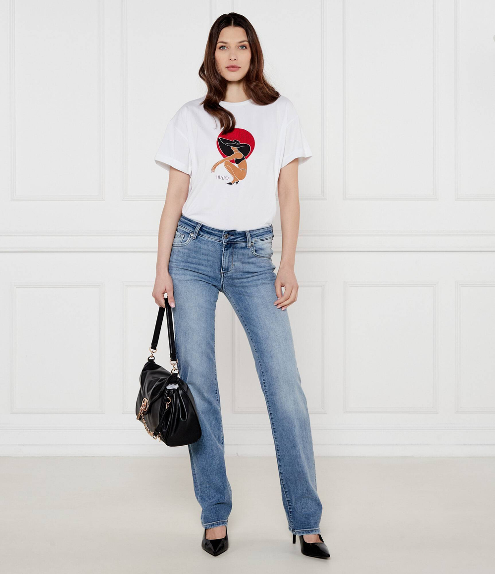 Джинсы Liu Jo - голубой(UA5219 DS058)