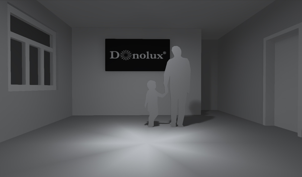 Светодиодный светильник для трехфазной шины, 12Вт